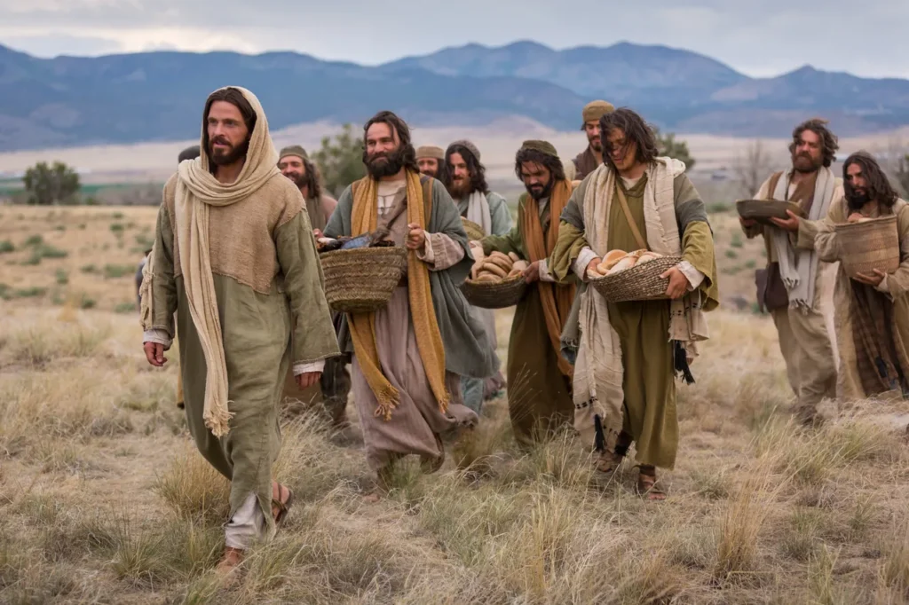bible films christ walking disciples