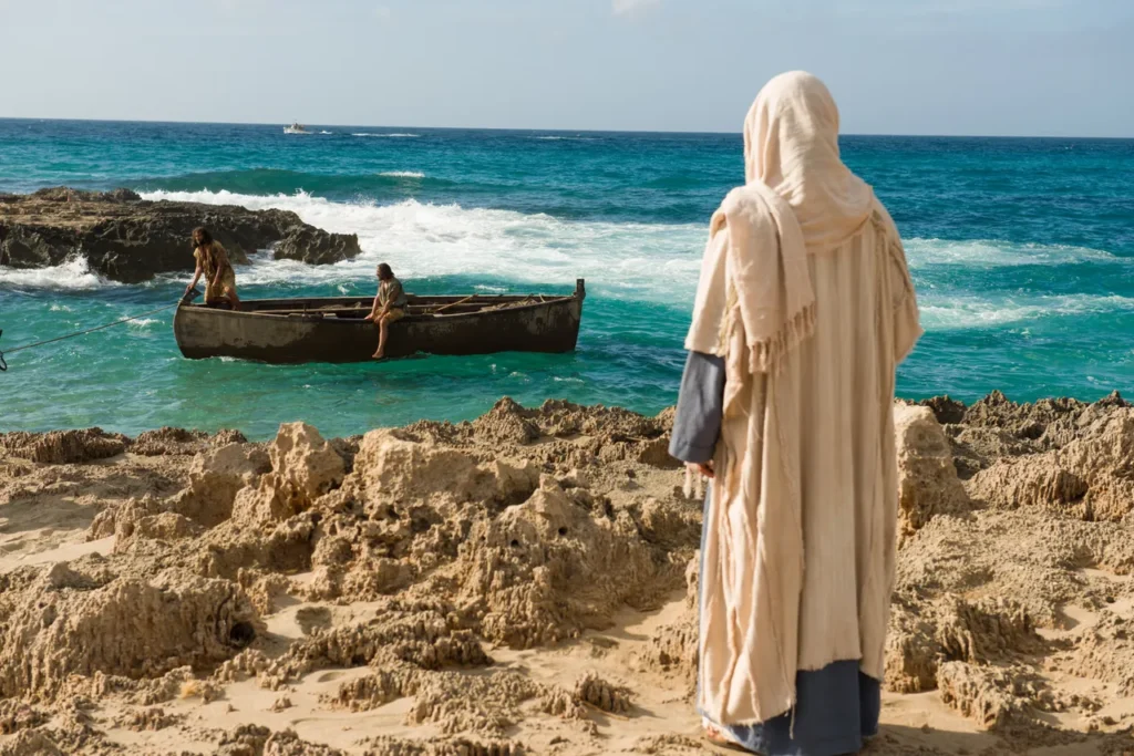 christ calling fishermen